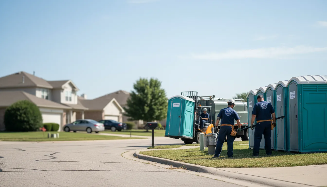 Porta Potty Rental in Chester Heights, PA near me